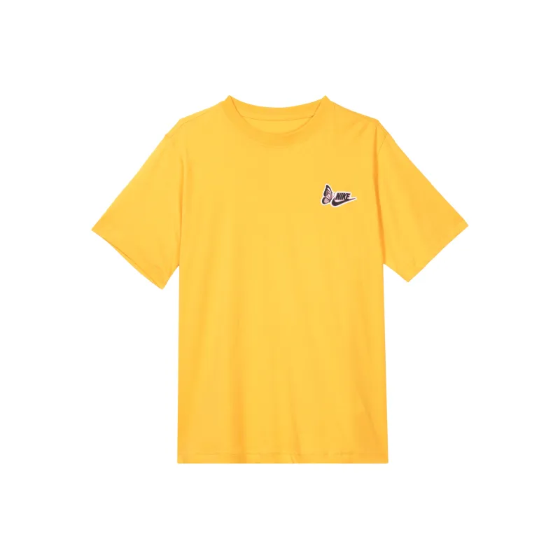 Nike Set in Sleeve T Shirt Women's Yellow-0