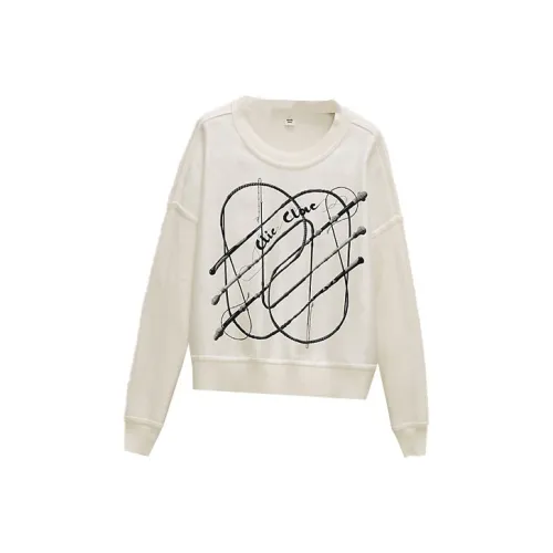 HERMES Sweatshirts Women's White
