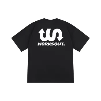 WORKSOUT Drop Shoulder Sleeve T Shirt Unisex
