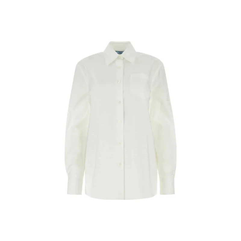 PRADA Collared Button Up Shirt-0