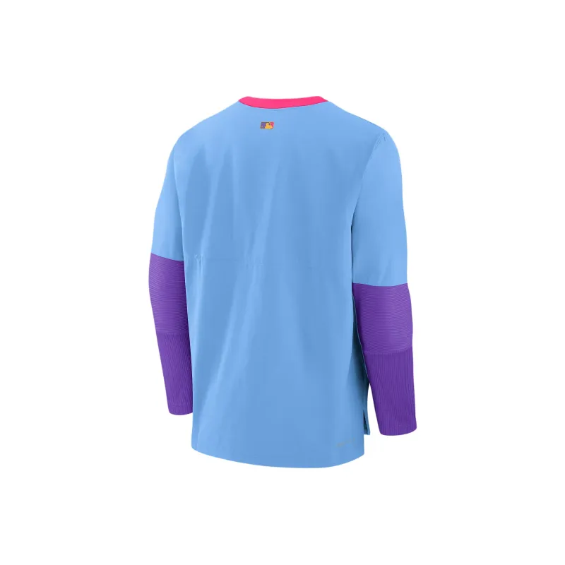 Nike Colorado Rockies Authentic Collection City Connect Player Men's Nike Dri FIT Mlb Pullover Jacket-1