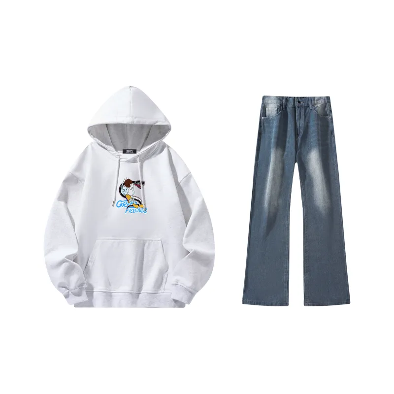 GF x WULIAOYUAN LIANMINGKUAN Sweatshirt Set Unisex-5