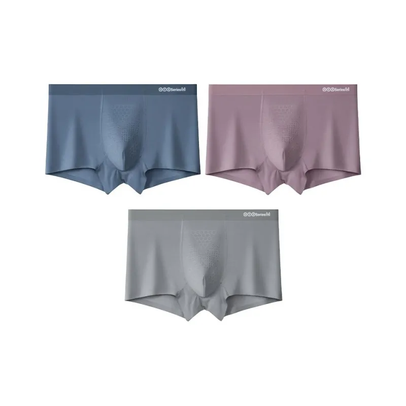 H YXIANG Underpants Men's 4 Pack-3