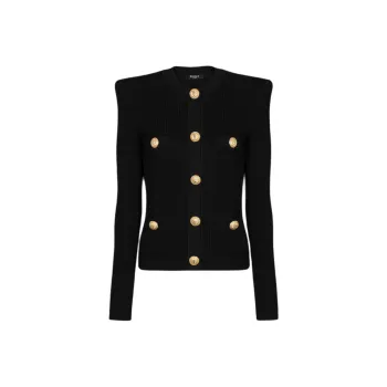 BALMAIN SS23 Knitwear Women's Black