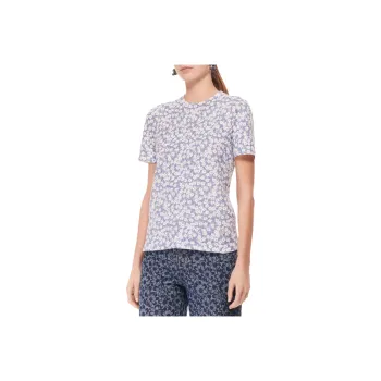 CHANEL T-Shirt Women's Blue White