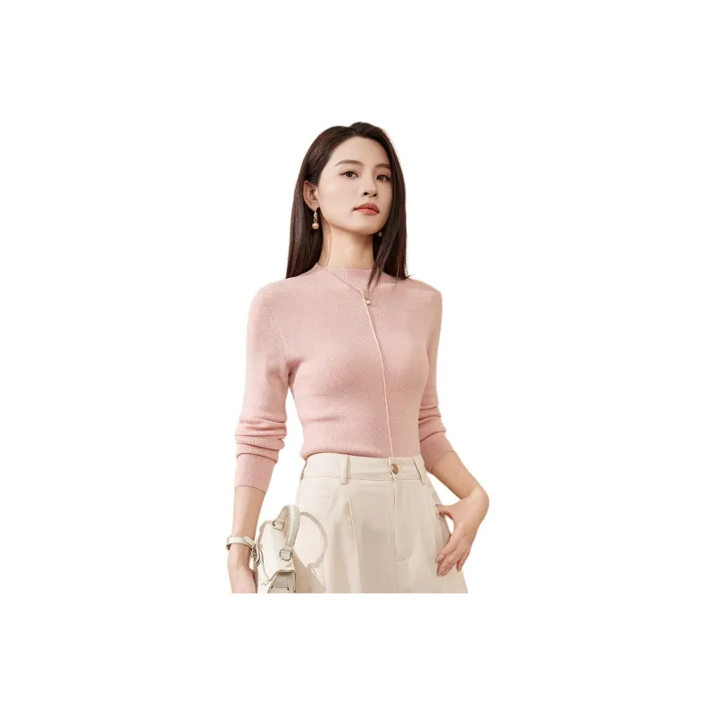CARBAMMI Knitwear Women's New Light Pink-0