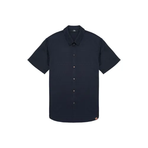 LI NING 1990 Shirts Women's Deep Mysterious Blue