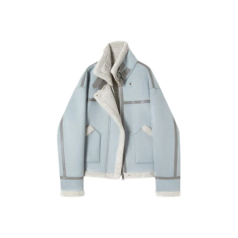 TOUCH Jackets & Coats Women's Light Blue-0