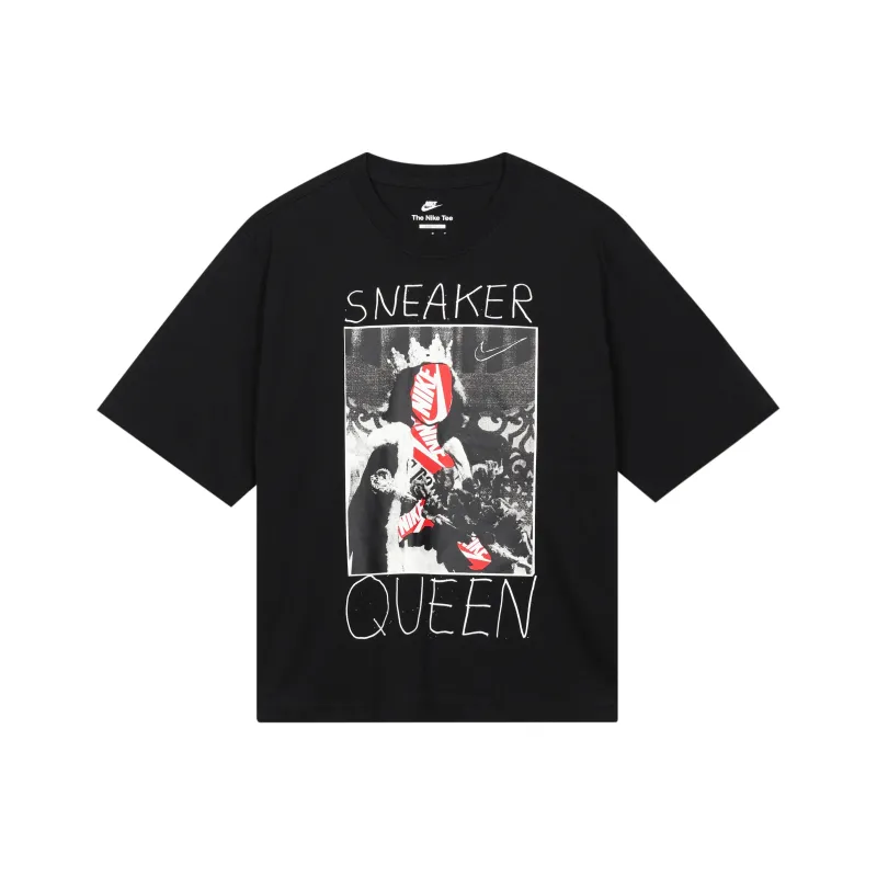 Nike Set in Sleeve T Shirt Women's Black-0