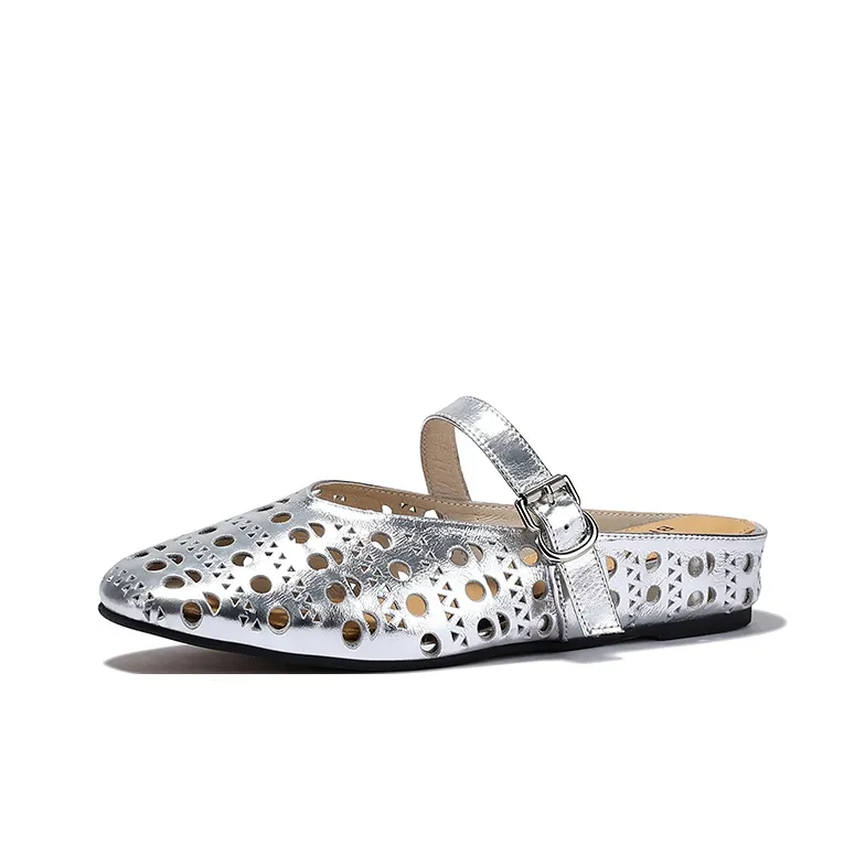 Brut Ros′e Rubber Sole Odor Resistant Closed Toe Slippers Women's-11