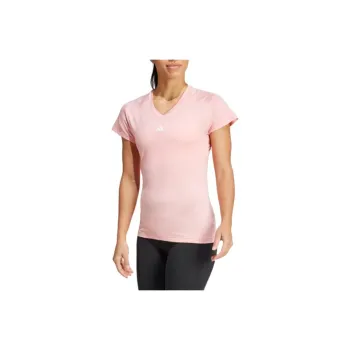 Adidas AEROREADYEssential T Shirt Women's Semi Pink Spark