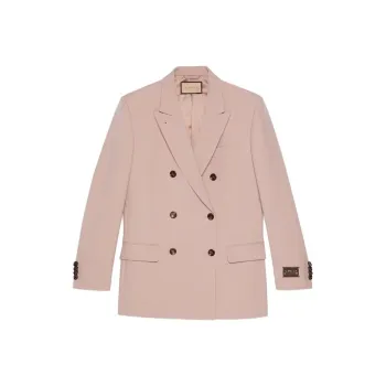 GUCCI SS24 Jackets Coats Women's Light Pink
