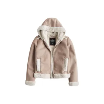 Hollister Jacket Women's Light Brown