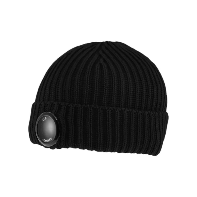 C.P.Company Lens Detail Beanie Hat-0