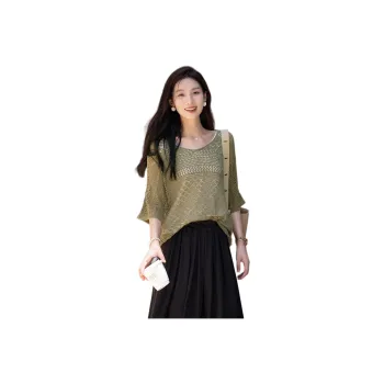 【dme】 Knitwear Women's Tea Green