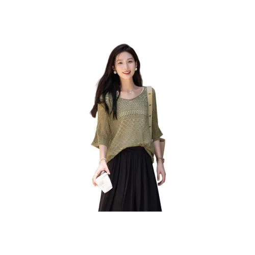 【dme】 Knitwear Women's Tea Green