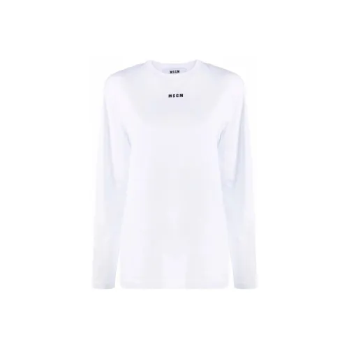 MSGM T Shirts Women's White