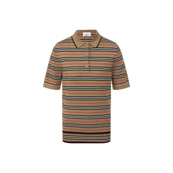 Burberry Polo Shirt Women's Brown