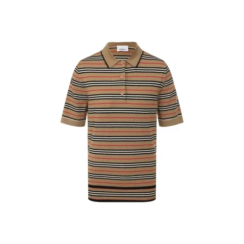 Burberry Polo Shirt Women's Brown