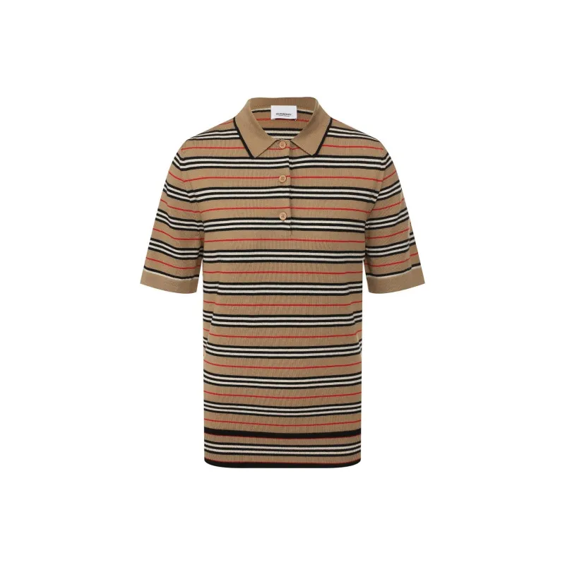 Burberry Polo Shirt Women's Brown-0