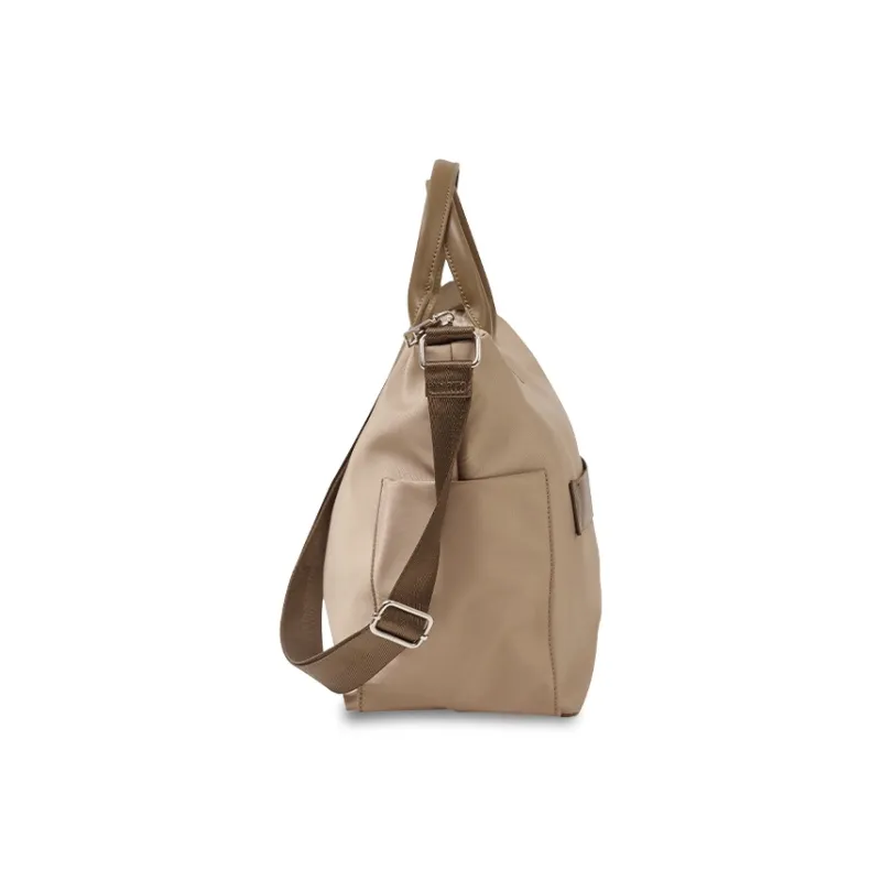 ECHOLAC Fabric Handbag Unisex Brown-3