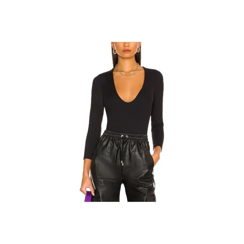 FREE PEOPLE Bodysuits Women's Black-0