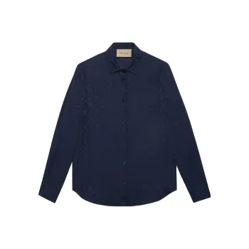 GUCCI Shirts Women's Blue