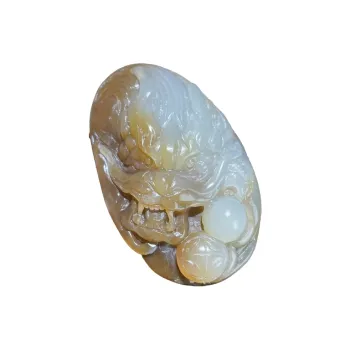 BUDOUXIAOAI Hetian Jade Pendants Sugar Jade Unisex