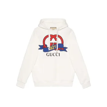 GUCCI Interlocking G 1921 Printed Hoodie
