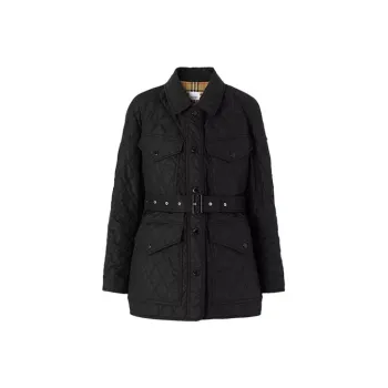 Burberry Puffer Jacket Women's Black