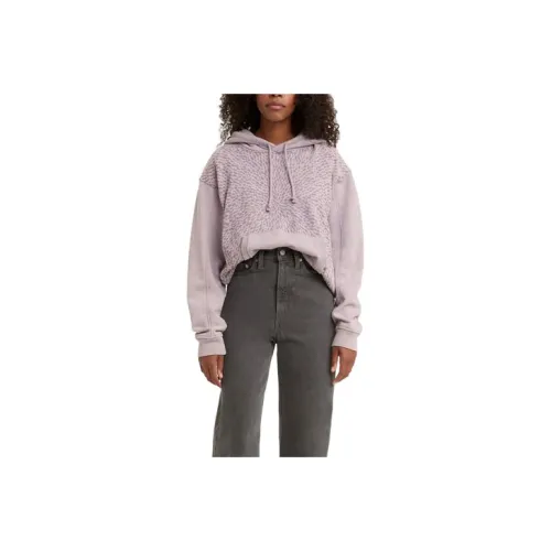 Levi’s logos/Levi's SS23 WellThread Series Sweatshirt Women's Violet