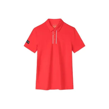 Anta Variety Training Collection Polo Shirt Women's Classic Red