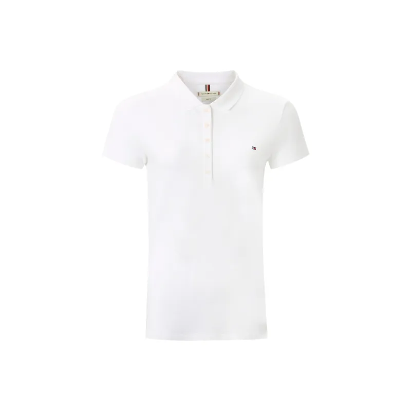 Tommy Hilfiger Polo Shirt Women's White-0
