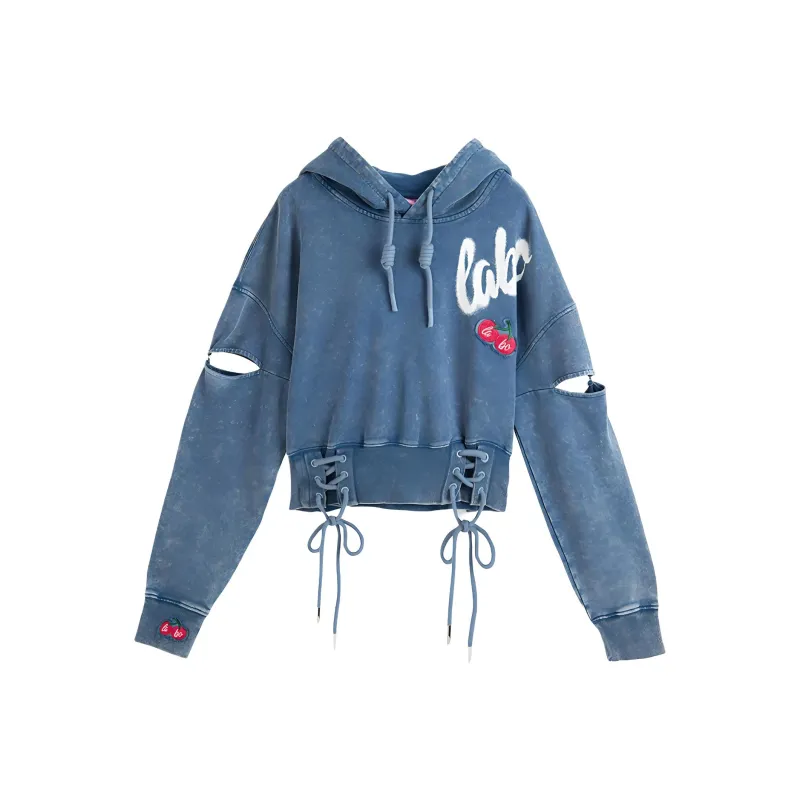 LALABOBO Sweatshirt Women's Blue-0