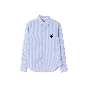 CDG Play Shirt Women's Light Blue
