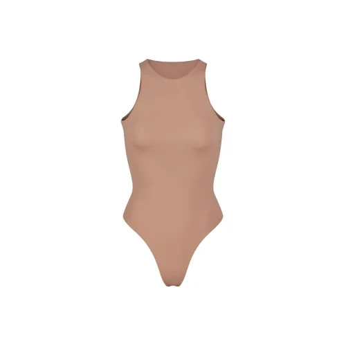 Skims Bodysuits Women's Ochre