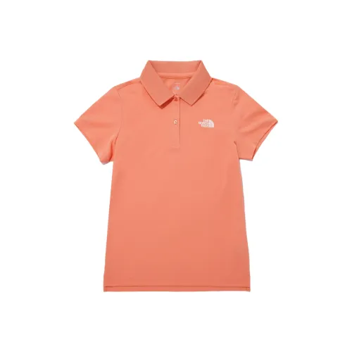 THE NORTH FACE Polo Shirts Women's Orange Red