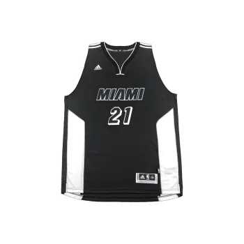Adidas x NBA Miami Heat SWINGMAN Fan Edition Basketball Jersey Unisex Black