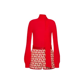Valentino FW22 Jumpsuit Women's Red
