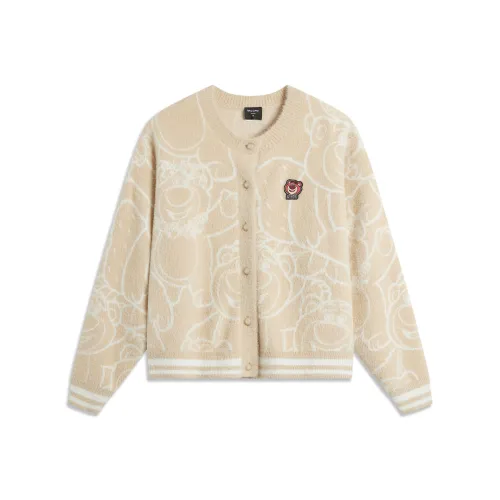 LiNing Knitwear Women's Milk Tea Yellow