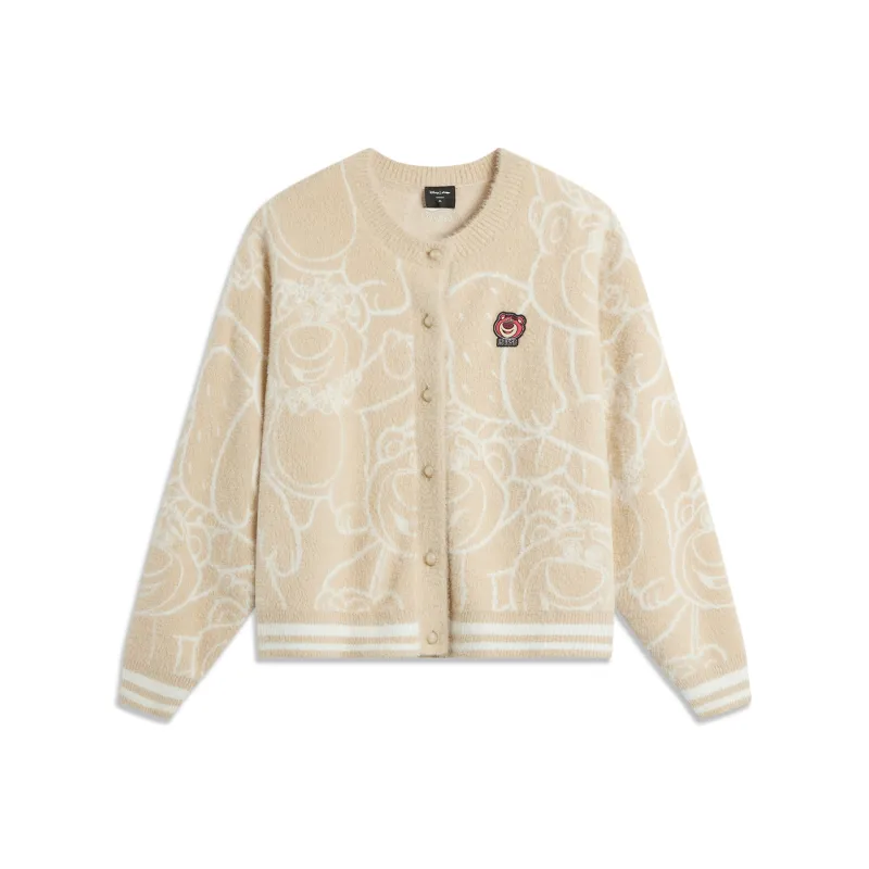 LiNing Knitwear Women's Milk Tea Yellow-0