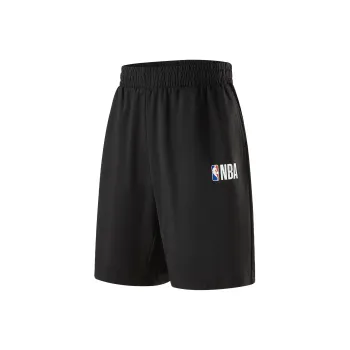 NBA League Edition Team Culture Collection Casual Shorts Unisex Black