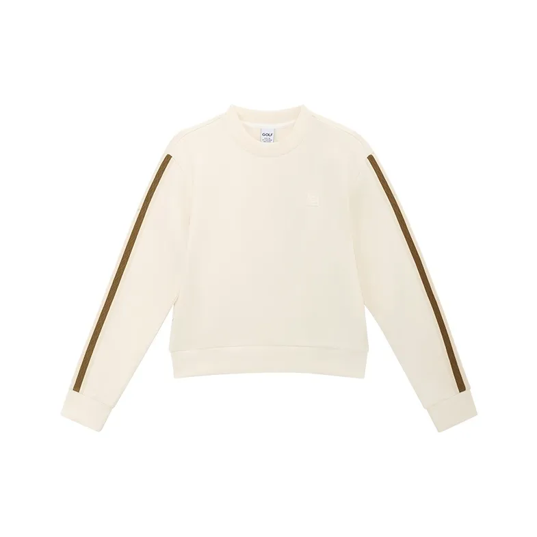 GOLF FW24 Sweatshirt Women's Ecru-0