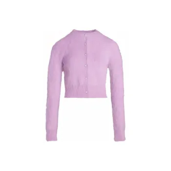Maison Margiela Cropped Knitted Cardigan