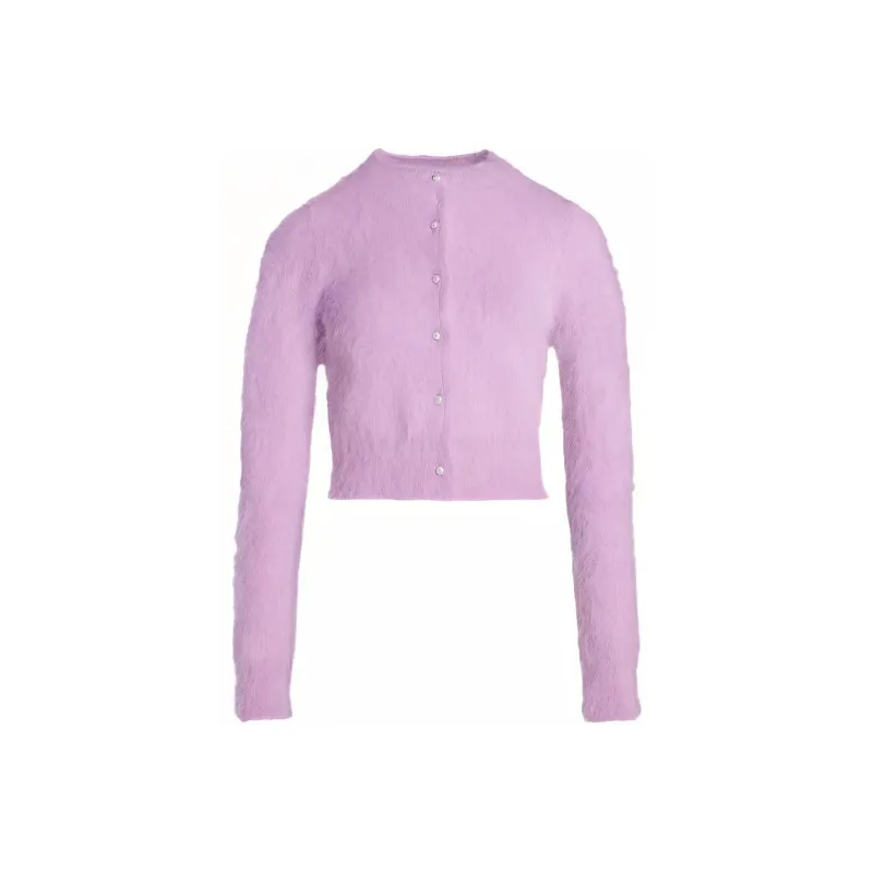 Maison Margiela Cropped Knitted Cardigan-0
