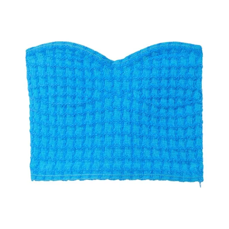Sandro Strapless Top Women's Blue-0