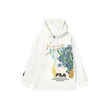 FILA Vincent Van Gogh Sweatshirts Women's Cloud White