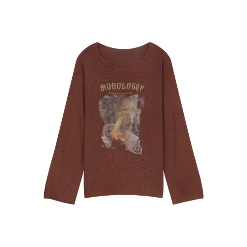 ELF SACK Knitwear Women's Apocalypse Red Coffee