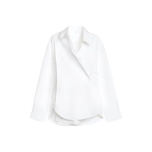 아르켓 화이트 여성 셔츠