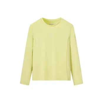 KSWISS SS24 Regular T Shirt Women's Light Mustard Yellow
